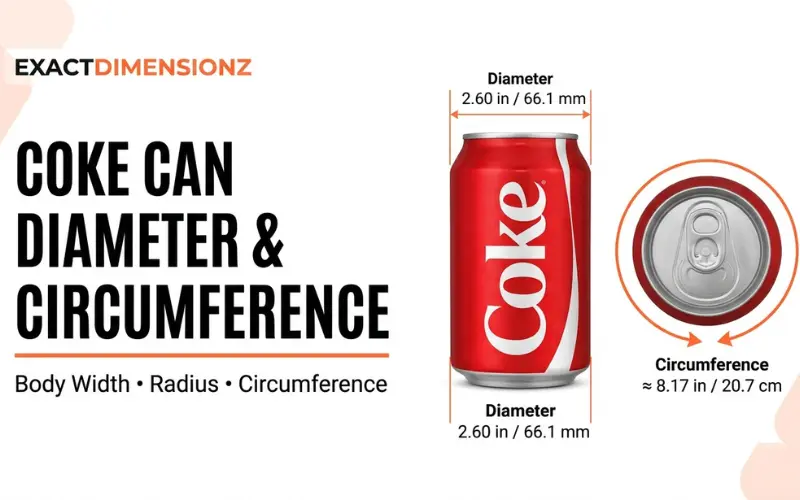 Coke Can Dimensions