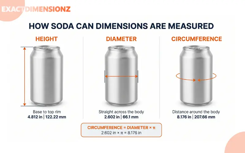 soda can dimensions
