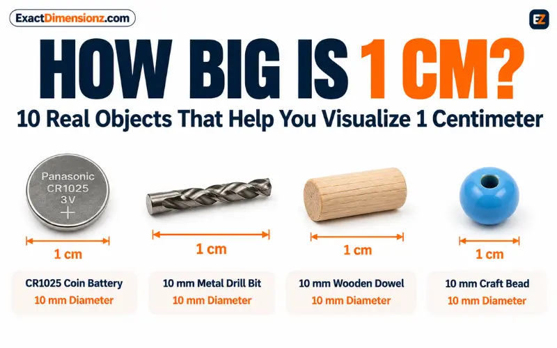 How Big Is 1 cm