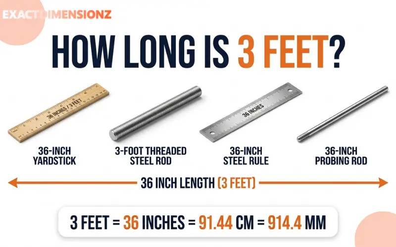 How Long Is 3 Feet