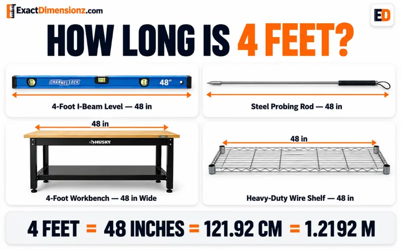 How Long Is 4 Feet