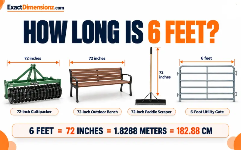 How Long Is 6 Feet