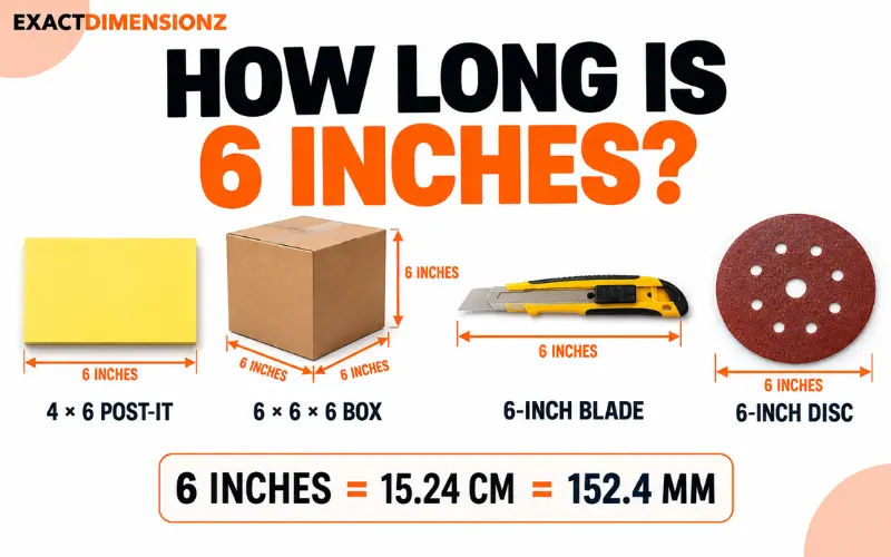 How Long Is 6 Inches