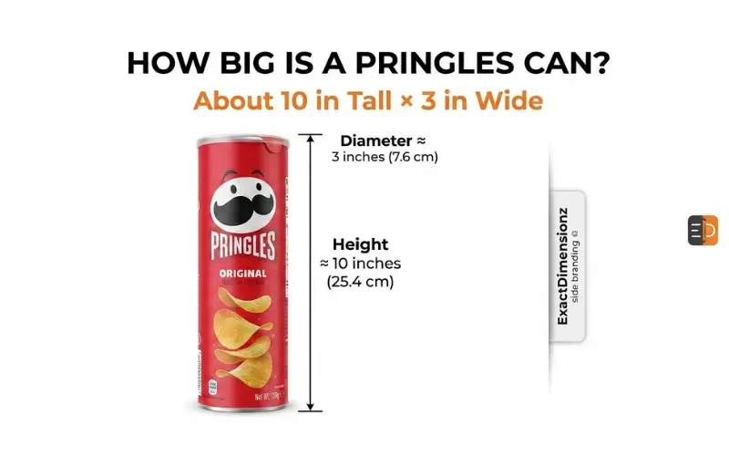 Pringles can dimensions
