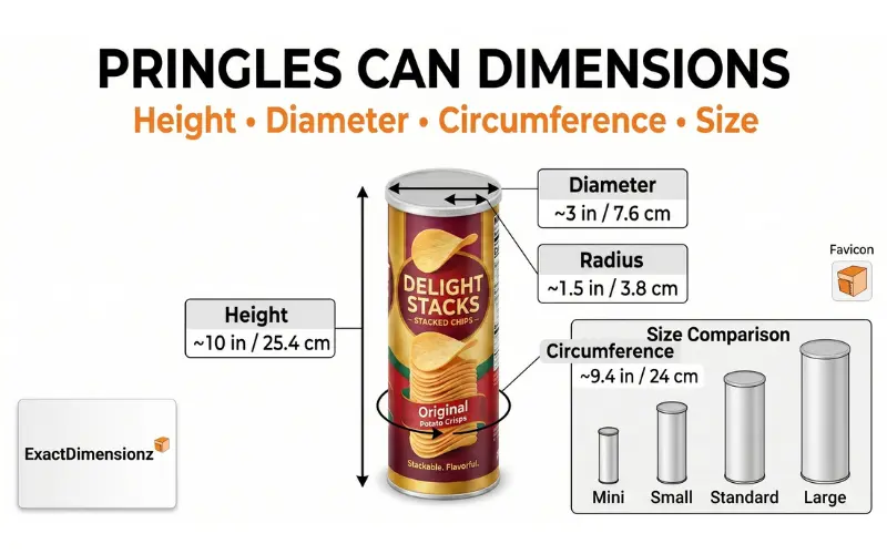 Pringles can dimensions