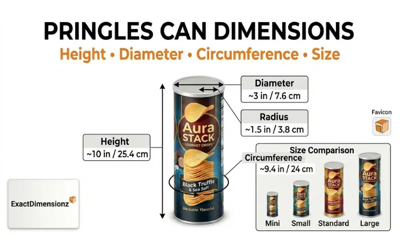 Pringles can dimensions