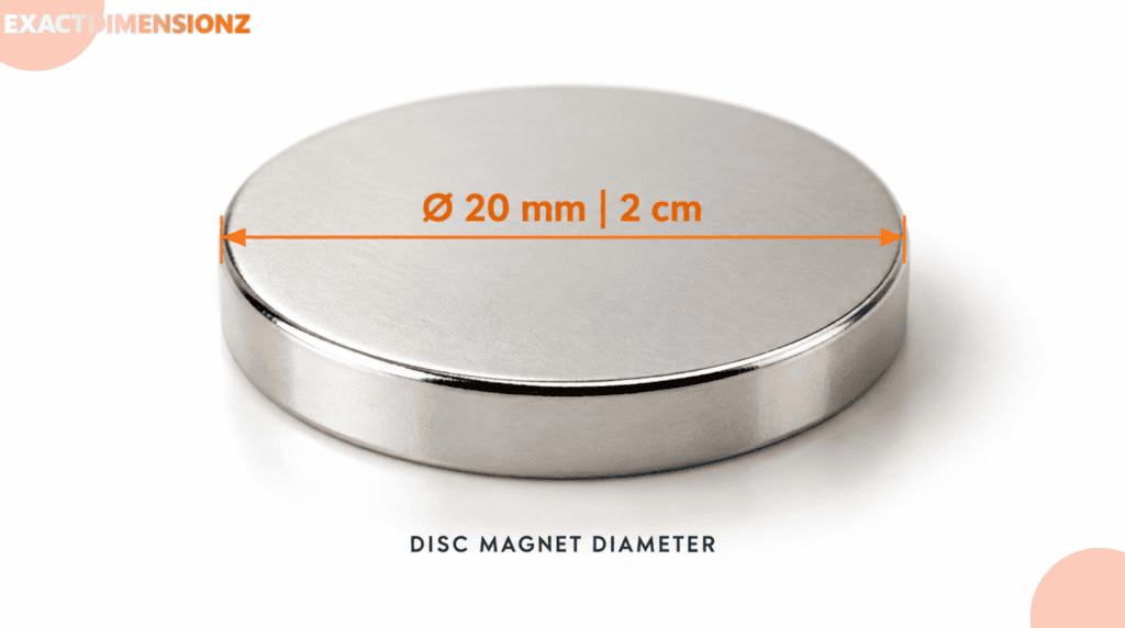 how big is 2 cm