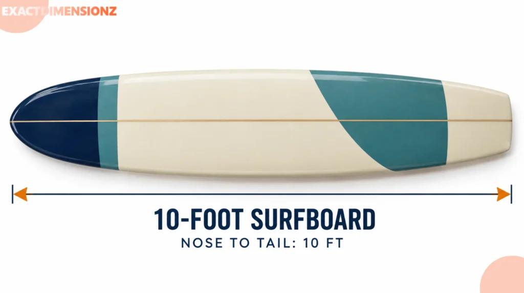 how long is 10 feet