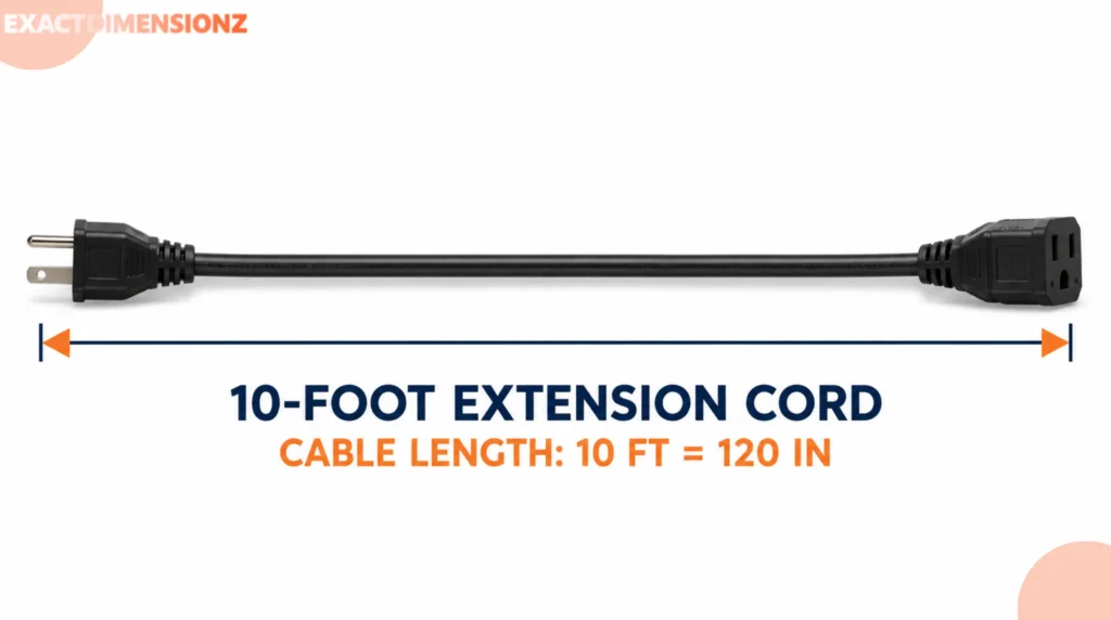 how long is 10 feet