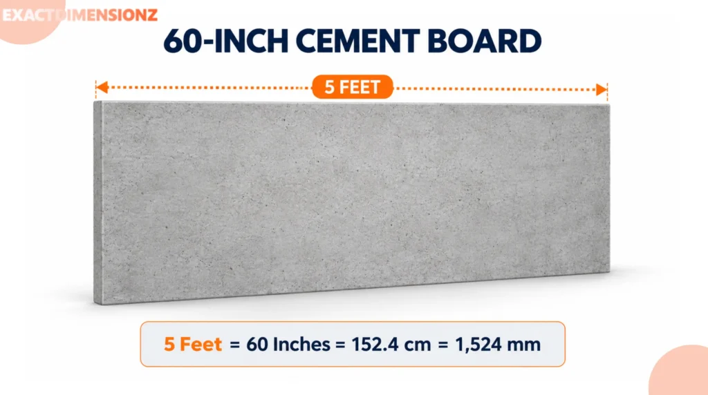 how long is 5 feet