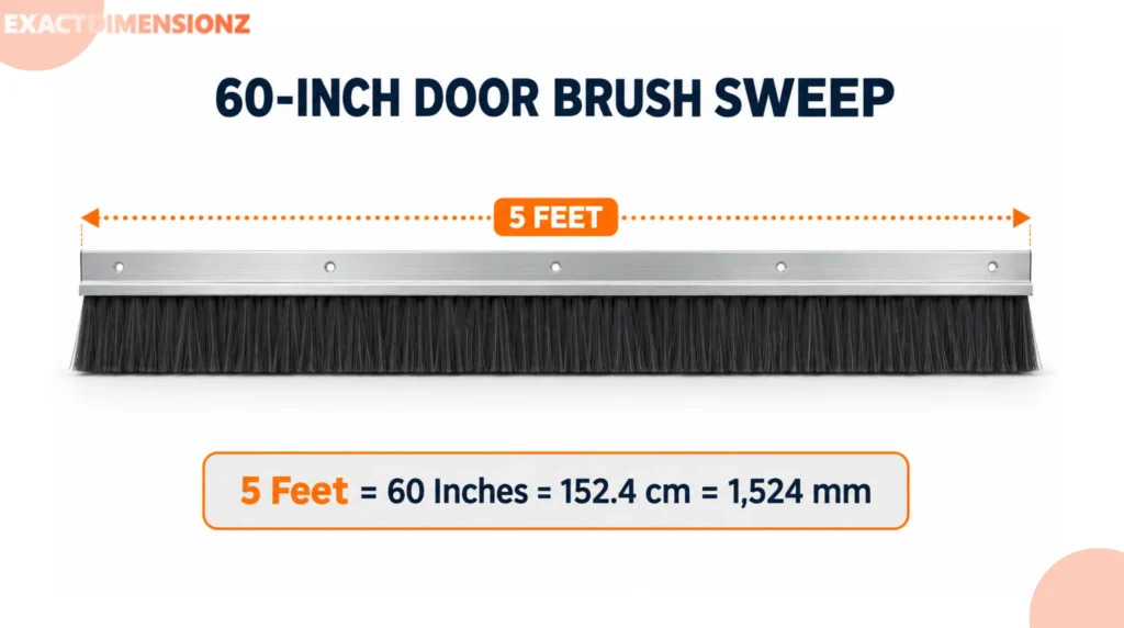 how long is 5 feet