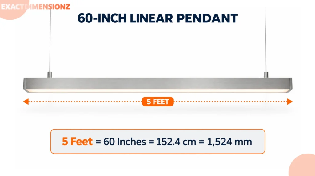 how long is 5 feet