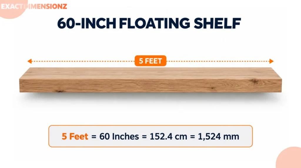 how long is 5 feet