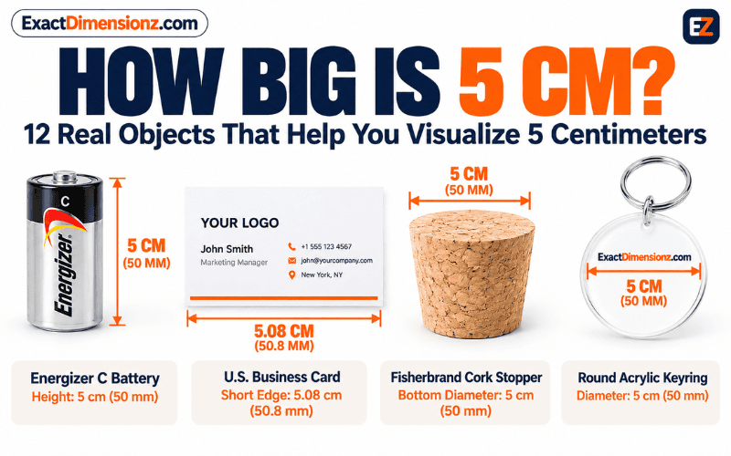 How Big is 5 CM