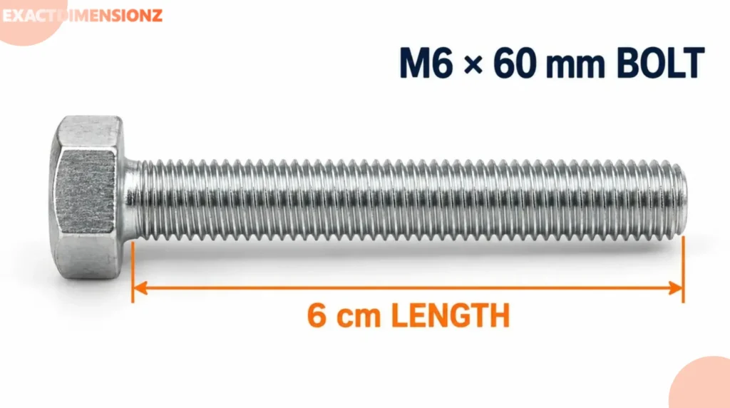 how big is 6 cm