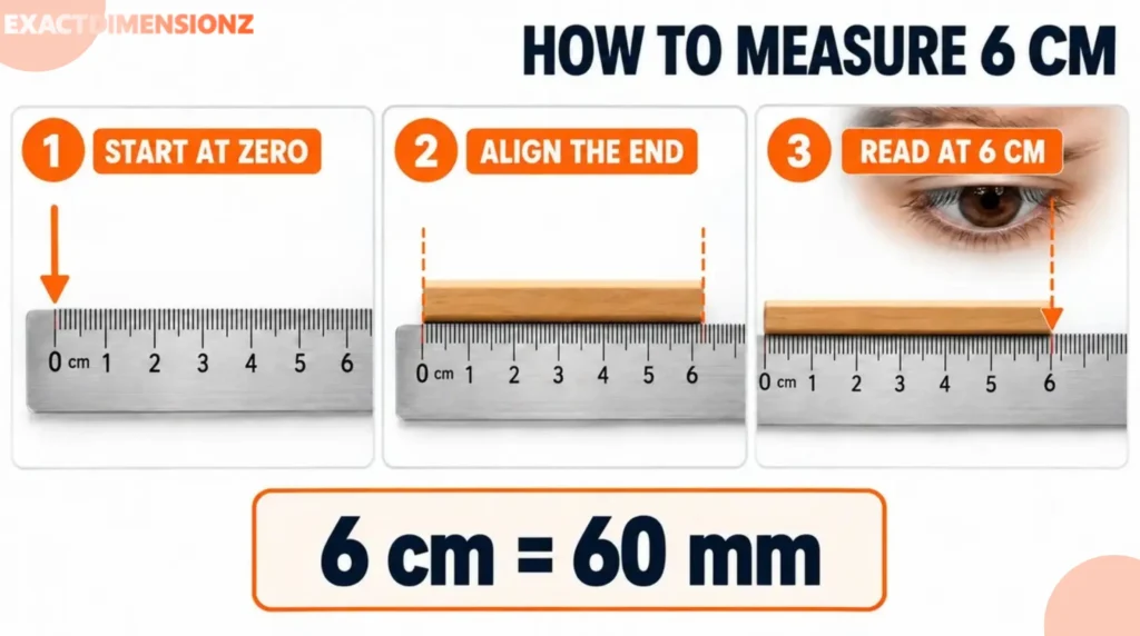 how big is 6 cm